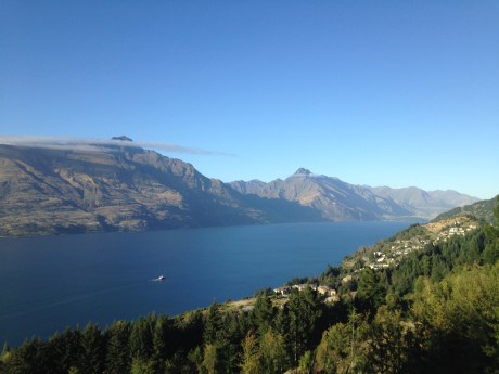 View from our hike up to Skyline, Queenstown.