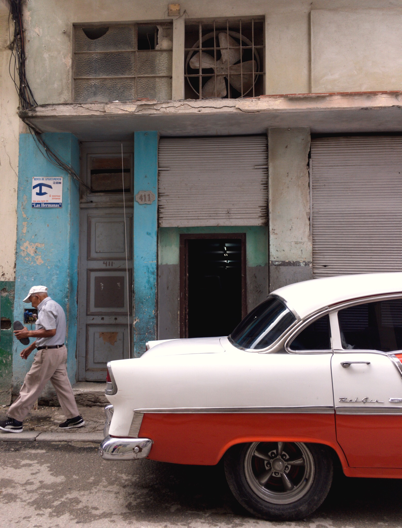 A classic car in Havana, Cuba